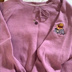 Cuffed Sleeve Pooh Sweatshirt